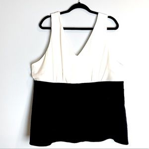 Torrid Chiffon V-Neck Top